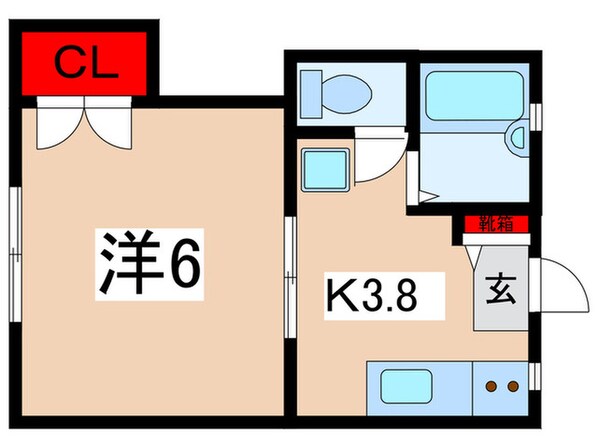 Ｍ－ＳＴＡＧＥ・Ｉの物件間取画像